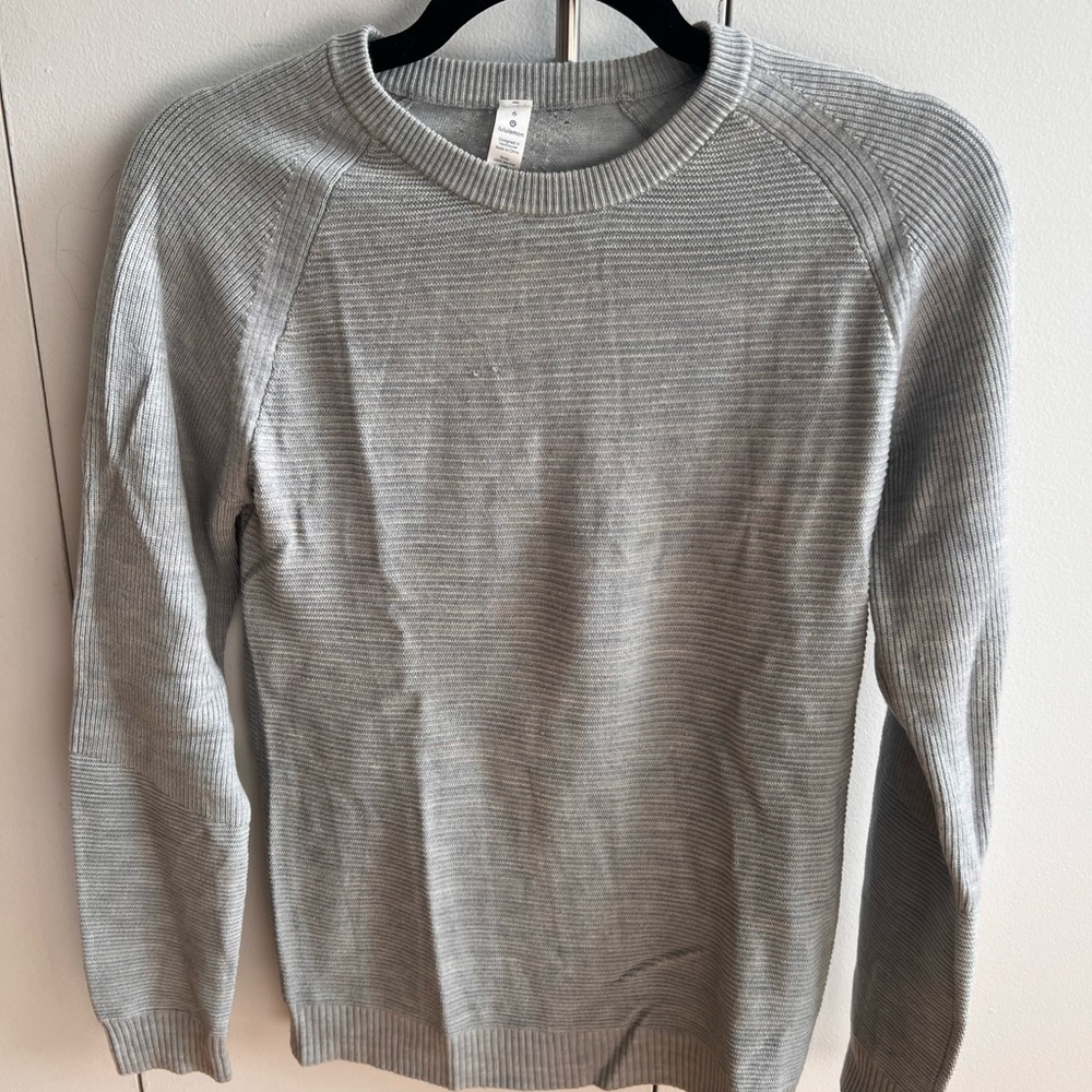 lululemon athletica Grey-ish Blue Crewneck Sweater